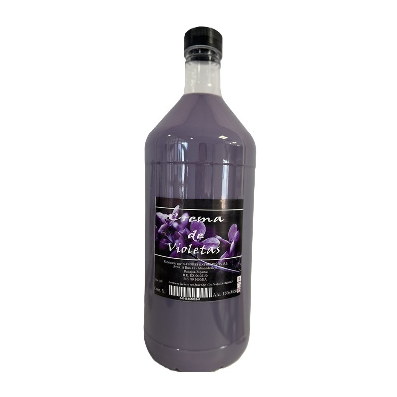 Licor de Crema de Violetas 3 Litros.